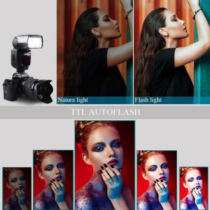 Godox TT600 2,4 GHz Wireless 1/300s-1/2000s HSS-Blitz Speedlite-Kamera-Top-Fill-Licht für Canon/Nikon DSLR-Kameras, TT600 – Bild 10