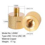 Bexin LS082 2 PCS 3/8 Zoll Innengewinde auf 1/4 Zoll männliche Umwandlungsschrauben – Bild 2