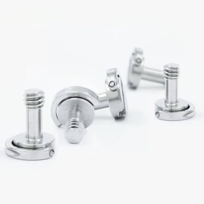 Exin ls095 2 teile d ringschrauben kamera platte montage 1/4 Zoll Quick Release-Schrauben – Bild 2