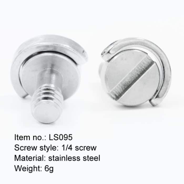 Exin ls095 2 teile d ringschrauben kamera platte montage 1/4 Zoll Quick Release-Schrauben – Bild 6