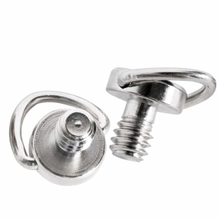 Bexin LS076 2 STÜCKE Schnellauslösung Plattenschrauben 1/4 Zoll -20 Adaptermontage Schrauben – Bild 1