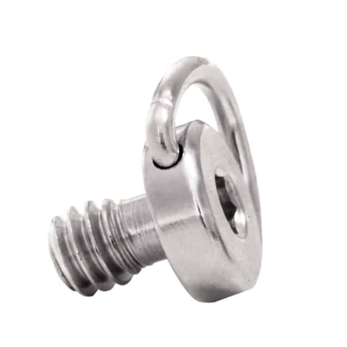 Bexin LS076 2 STÜCKE Schnellauslösung Plattenschrauben 1/4 Zoll -20 Adaptermontage Schrauben – Bild 2