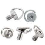 Bexin LS076 2 STÜCKE Schnellauslösung Plattenschrauben 1/4 Zoll -20 Adaptermontage Schrauben – Bild 5