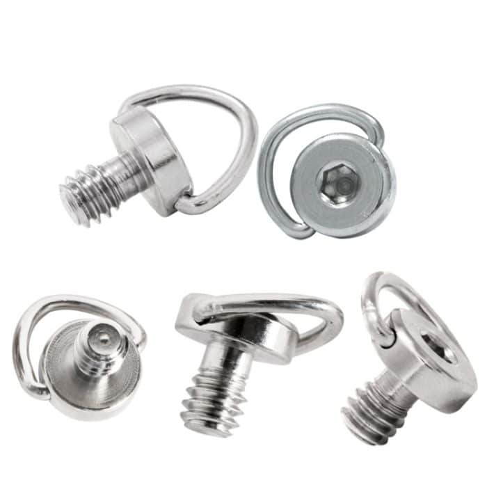 Bexin LS076 2 STÜCKE Schnellauslösung Plattenschrauben 1/4 Zoll -20 Adaptermontage Schrauben – Bild 5