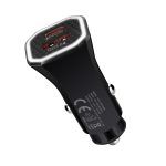 YSY-316PD20W QC3.0 USB + PD 20W USB-C / Typ-C Polygon Dual Ports Schnelllade-Autoladegerät, Car Charger