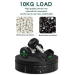 14,6 cm USB-elektrischer rotierender Drehteller-Displayständer, Videoaufnahme-Requisiten-Drehteller für Fotografie, Belastung: 10 kg, 14.6cm, 14.6cm(Black Mirror), 14.6cm (White Mirror) – Bild 3