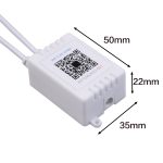 JH-RGB02 DC5,5 x 2,1 mm Schnittstelle, Bluetooth-LED-RGB-Controller mit 24-Tasten-Fernbedienung, JH-RGB02 – Bild 3