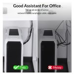 4 Stück wiederverwendbare und teilbare Nylon-Kabelbinder mit Klettverschluss, 1m, 2m, 3m, 5m – Bild 8