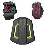 HXSJ P6 + V100 + H300 Tastatur-Maus-Konverter + Einhandtastatur + Gaming-Maus-Set