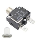 L2-Serie 50-V-Auto-Überlastschutz, manueller Reset-Gleichstrom-Leistungsschalter mit wasserdichter Abdeckung, 5A, 10A, 15A, 20A, 30A