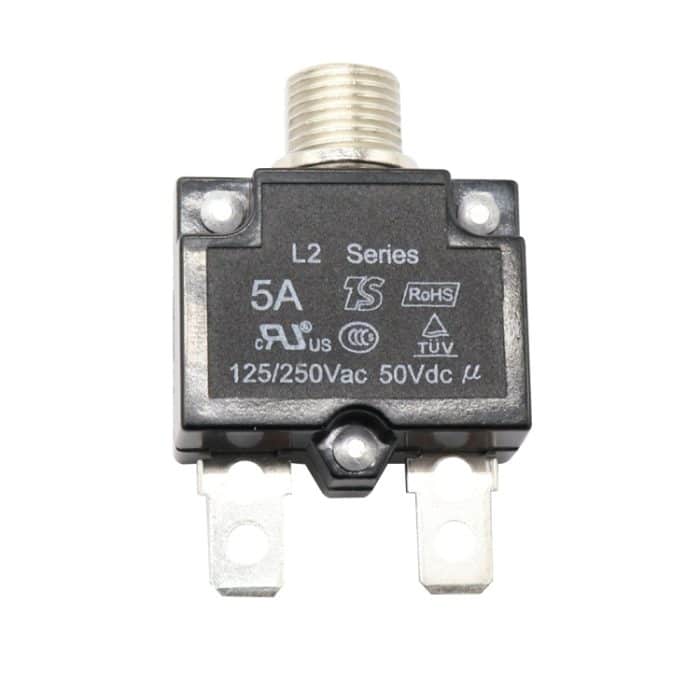 L2-Serie 50-V-Auto-Überlastschutz, manueller Reset-Gleichstrom-Leistungsschalter mit wasserdichter Abdeckung, 5A, 10A, 15A, 20A, 30A – Bild 3