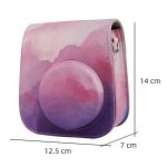 Painted Series Kameratasche mit Schultergurt für Fujifilm Instax mini 11, For Fujifilm Instax mini 11(Fantasy Cloud), For Fujifilm Instax mini 11(Blue Pastel), For Fujifilm Instax mini 11(Oil Paint), For Fujifilm Instax mini 11(Light Pink Hand-painted)... – Bild 6