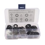 A5706 260 STÜCKE torx lagerklamm Haltering Ring Manganstahl Schnelldrahtsperrenscheibe – Bild 2