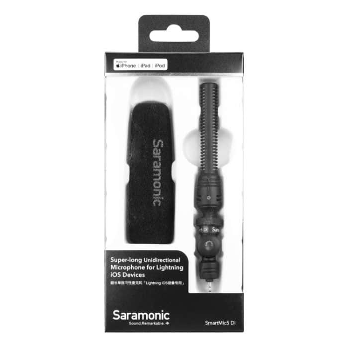 Saramonic SmartMic5 DI Super langes unidirektionales Mikrofon für 8-Pin-Schnittstellengeräte – Bild 6