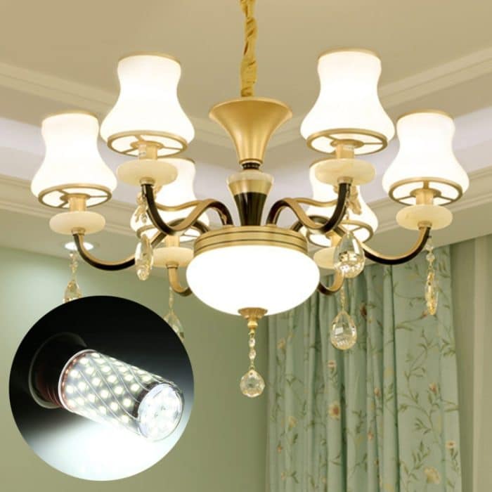 Maisglühbirne 185-240V SMD 2835,, E27 16W 700LM 84LEDs White Light 6000K, E14 12W 500LM 60LEDs  White Light 6000K, E27 16W 700LM 84LEDs Warm Light 3000K, E14 12W 500LM 60LEDs  Warm Light 3000K, E27 12W 500LM 60 LEDs White Light 6000K... – Bild 5