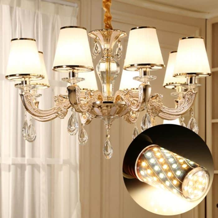 Dreifarbig dimmbare Maisglühbirne SMD 2835, E27 16W 700LM 84LEDs, E14 16W 700LM 84LEDs, E27 12W 500LM 60LEDs, E14 12W 500LM 60LEDs – Bild 8