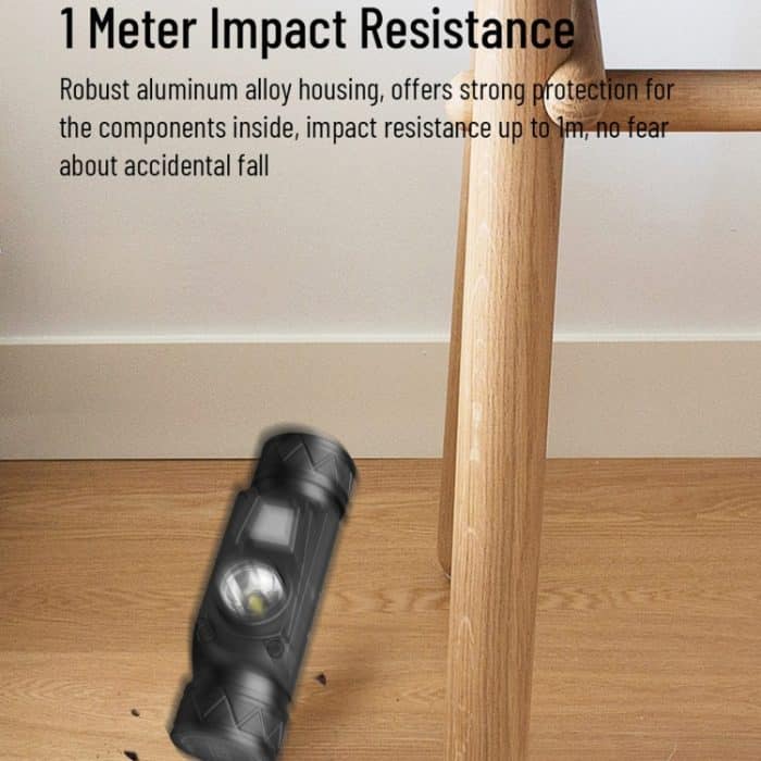 WUBEN H1 LED starkes Licht im Freien USB-Wiederaufladbarer Scheinwerfer – Bild 4