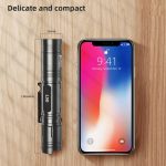 WUBEN L50 Outdoor Portable LED Starke Licht USB Wiederaufladbare Aluminium-Taschenlampe – Bild 2