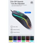IMICE T98 RGB Beleuchtung Gaming verdrahtete Maus – Bild 4