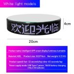 Intelligente APP-Bildschirmanzeige, elektrischer drehbarer Drehteller, Spiegelständer, Live-Übertragung, Videoaufnahmen, Requisiten, Plattenspieler – Bild 9