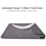 PU03 Leichte Notebook-Innentasche aus Schaffell, 13.3 inch, 14.1-15.4 inch – Bild 7