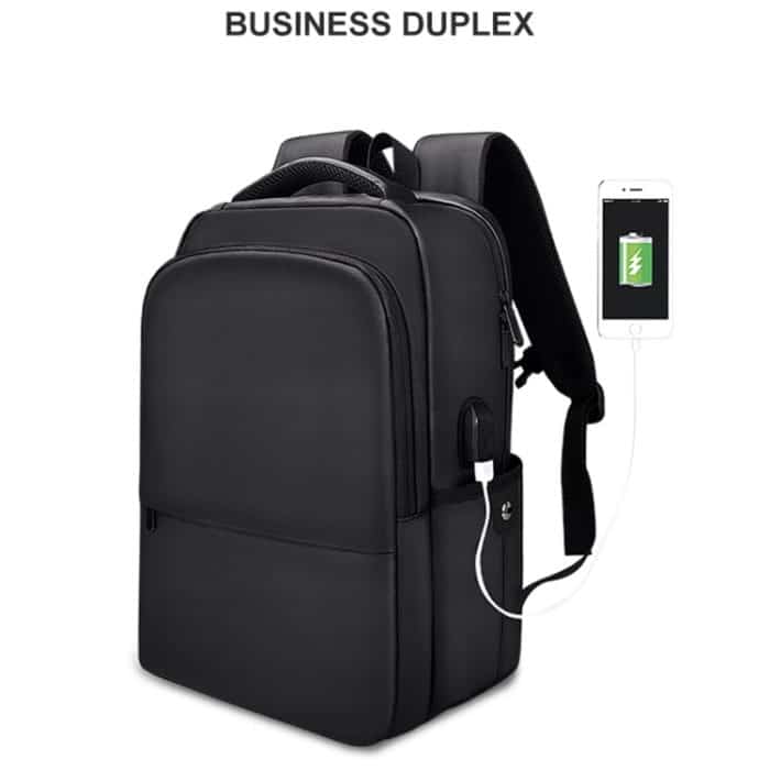 SJ01 Business Casual Computerrucksack mit USB-Ladeanschluss, 13-15 inch Universal, 15.6-17.3 inch Universal – Bild 6