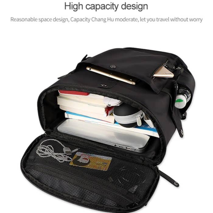SJ02 13-15,6 Zoll Universal-Laptop-Rucksack mit großem Fassungsvermögen und USB-Ladeanschluss – Bild 5