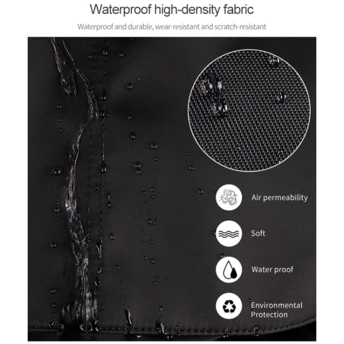 SJ02 13-15,6 Zoll Universal-Laptop-Rucksack mit großem Fassungsvermögen und USB-Ladeanschluss – Bild 6