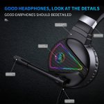 HXSJ F16 3,5 mm + USB-Anschluss RGB-Licht-Stereo-Gaming-Headset mit Mikrofon – Bild 7