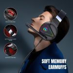 HXSJ F16 3,5 mm + USB-Anschluss RGB-Licht-Stereo-Gaming-Headset mit Mikrofon – Bild 8