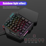 HXSJ P8+V100+A883 Tastatur-Maus-Konverter + Einhandtastatur + Programmier-Gaming-Maus-Set – Bild 5