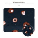 ST01DZ Leichte, bedruckte Laptoptasche aus Segeltuch, 13.3 inch, 14.1-15.4 inch – Bild 3