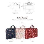 ST01DZ Leichte, bedruckte Laptoptasche aus Segeltuch, 13.3 inch, 14.1-15.4 inch – Bild 5