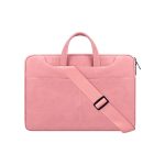 ST06SDJ Mattierte PU-Business-Laptoptasche mit abnehmbarem Schultergurt, 13.3 inch, 14.1-15.4 inch, 15.6 inch