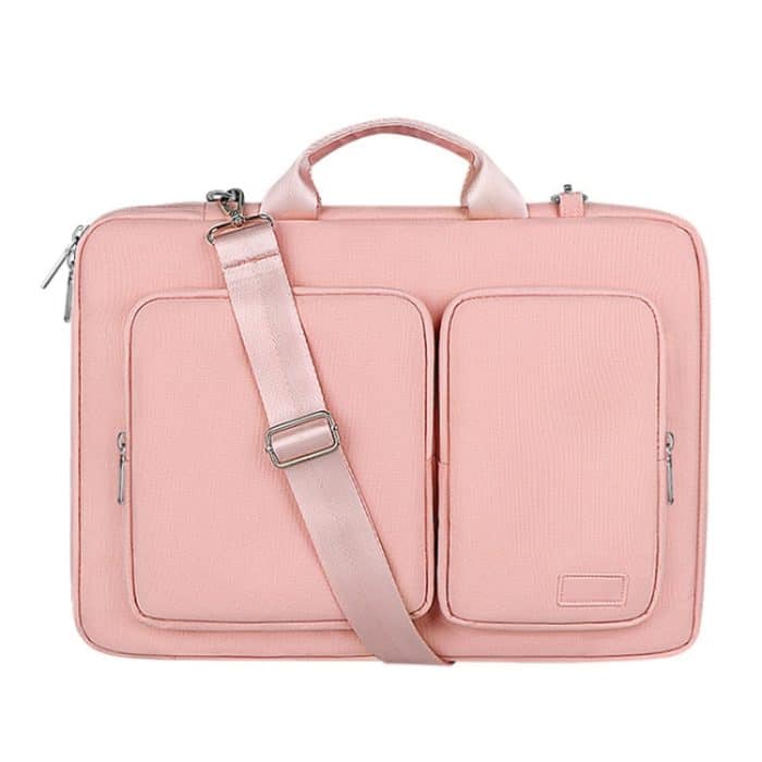 ST11 Polyester-verdickte Laptoptasche mit abnehmbarem Schultergurt, 13.3 inch (with Strap), 14.1-15.4 inch (with Strap), 15.6 inch (with Strap) – Bild 1
