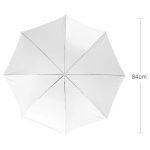 Godox UB008 Fotografie Studio Reflektor Diffusor Regenschirm, 33 inch 84cm, 40 inch 102cm, 43 inch 108cm – Bild 2