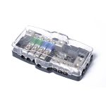 Multifunktionaler LED-Car-Audio-Stereo-Mini-ANL-Sicherungskasten mit Schraubenschlüssel, A0529 Fuse Box – Bild 2