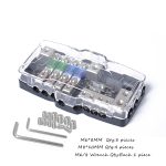 Multifunktionaler LED-Car-Audio-Stereo-Mini-ANL-Sicherungskasten mit Schraubenschlüssel, A0529 Fuse Box – Bild 7