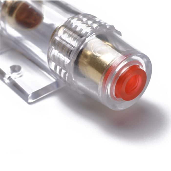 Auto 100 Amp Audio AGU Sicherungshalter Sicherungshalter 4 6 8 Gauge Inline vergoldet, 100 Amp – Bild 6