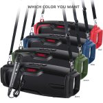 Neuer Rixing NR-6012M Bluetooth 5.0 tragbarer kabelloser Outdoor-Karaoke-Bluetooth-Lautsprecher mit Mikrofon und Schultergurt, NR-6012M(Black), NR-6012M(Red), NR-6012M(Blue), NR-6012M(Green) – Bild 5