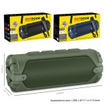 Neuer Rixing NR-6013M Bluetooth 5.0 tragbarer kabelloser Outdoor-Karaoke-Bluetooth-Lautsprecher mit Mikrofon und Schultergurt, NR-6013M(Black), NR-6013M(Red), NR-6013M(Blue), NR-6013M(Green) – Bild 5