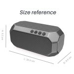 NewRixing NR-4000 TWS Mesh Polygon Music Box Concept Bluetooth-Lautsprecher – Bild 2