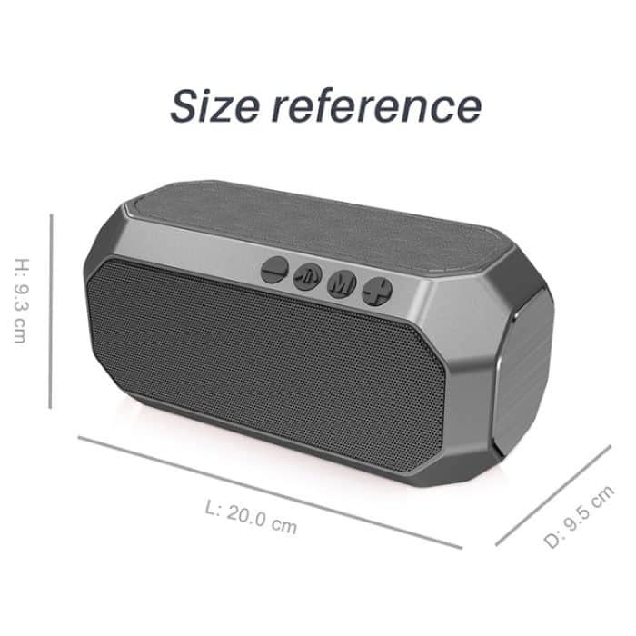 NewRixing NR-4000 TWS Mesh Polygon Music Box Concept Bluetooth-Lautsprecher – Bild 2