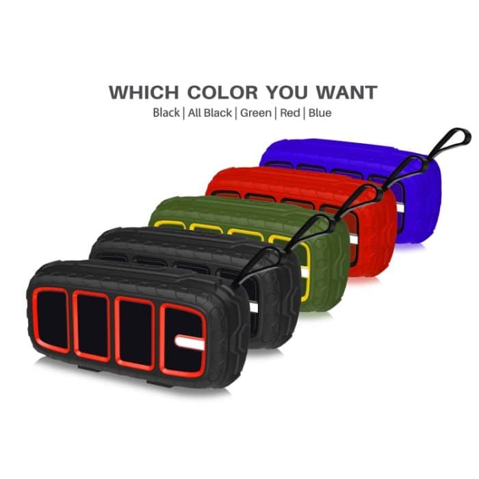 NewRixing NR-5018 Tragbarer Bluetooth-Außenlautsprecher, unterstützt Freisprechen / TF-Karte / FM / U-Disk – Bild 8