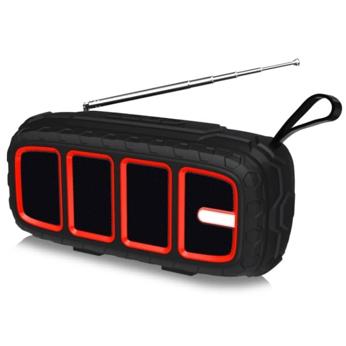 NewRixing NR-5018FM Tragbarer Bluetooth-Außenlautsprecher mit Antenne, unterstützt Freisprechen/TF-Karte/FM/U-Disk – Bild 4