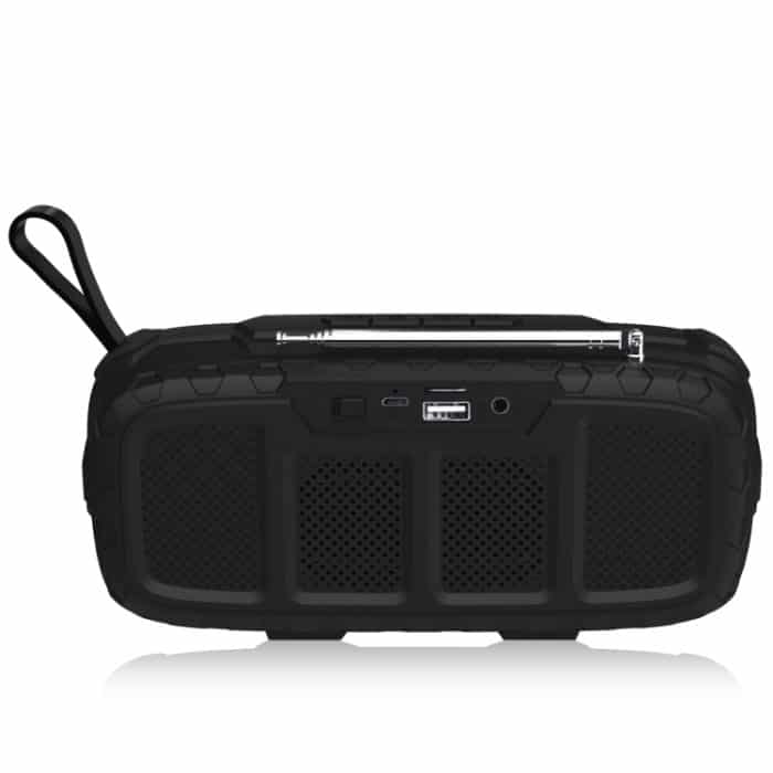 NewRixing NR-5018FM Tragbarer Bluetooth-Außenlautsprecher mit Antenne, unterstützt Freisprechen/TF-Karte/FM/U-Disk – Bild 5