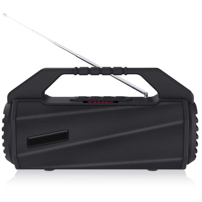 NewRixing NR-4025FM mit Bildschirm, spritzwassergeschützter, wasserfester tragbarer Bluetooth-Lautsprecher für den Außenbereich, unterstützt Freisprechen/TF-Karte/FM/U-Disk – Bild 1