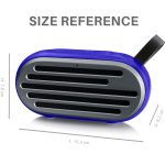 Neuer Rixing NR-105 Mini TWS Metall-Bluetooth-Lautsprecher, unterstützt Freisprechen/FM, NR-105 (Black), NR-105 (Red), NR-105 (Blue), NR-105 (Brown) – Bild 2