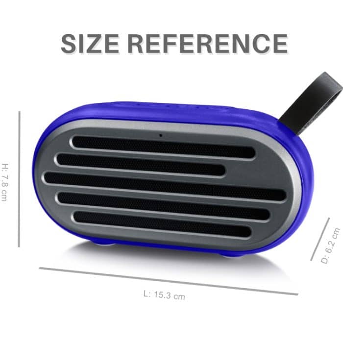 Neuer Rixing NR-105 Mini TWS Metall-Bluetooth-Lautsprecher, unterstützt Freisprechen/FM, NR-105 (Black), NR-105 (Red), NR-105 (Blue), NR-105 (Brown) – Bild 2