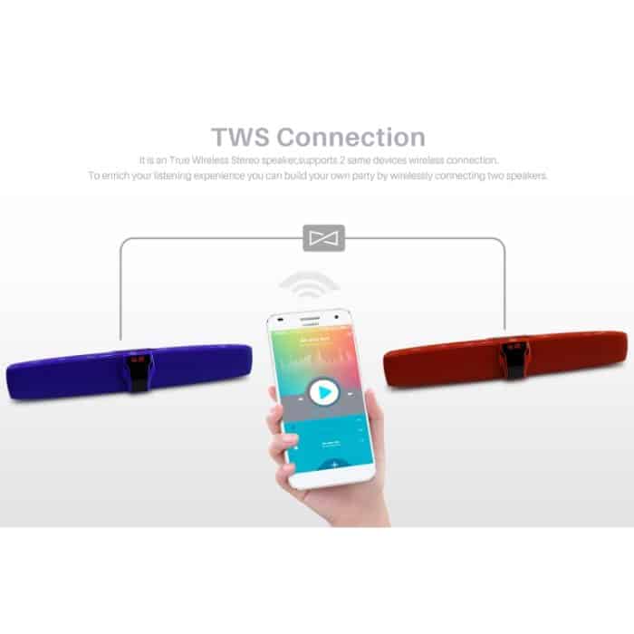 NewRixing NR-7017 Tragbarer Bluetooth-Außenlautsprecher, unterstützt Freisprechen / TF-Karte / FM / U-Disk – Bild 3